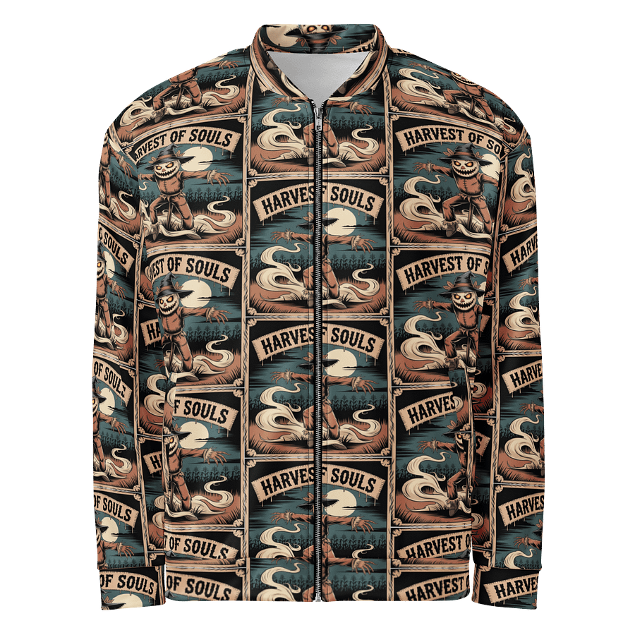 Midnight Veil Designs 'Harvest of Souls' Gothic Bomber Jacket product image (1)