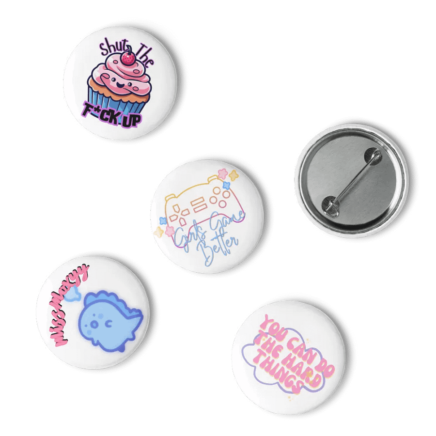 Sassy Cupcake Pin Button Set product image (15)