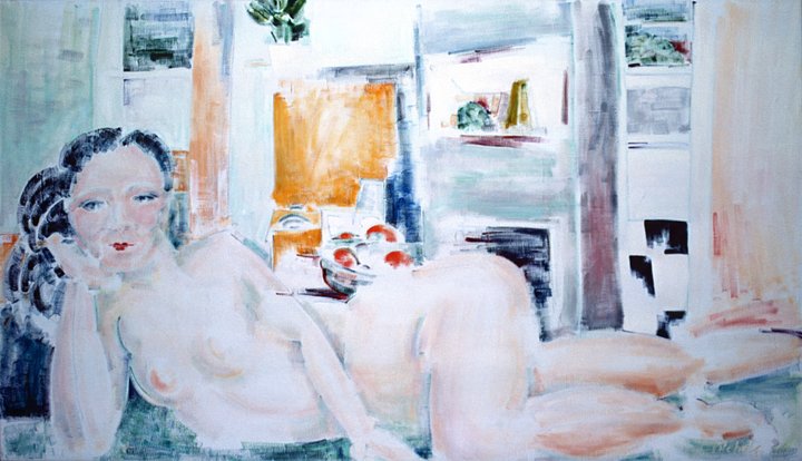 The Writer's Voice (1985) on canvas product image (1)