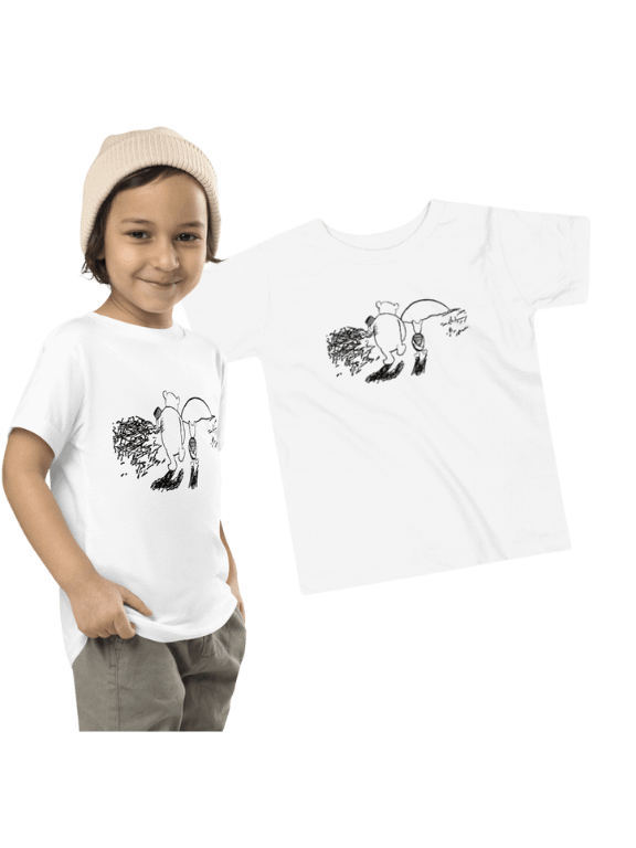 Pooh Bear & Piglet Sunset - Classic Toddler T-Shirt product image (1)