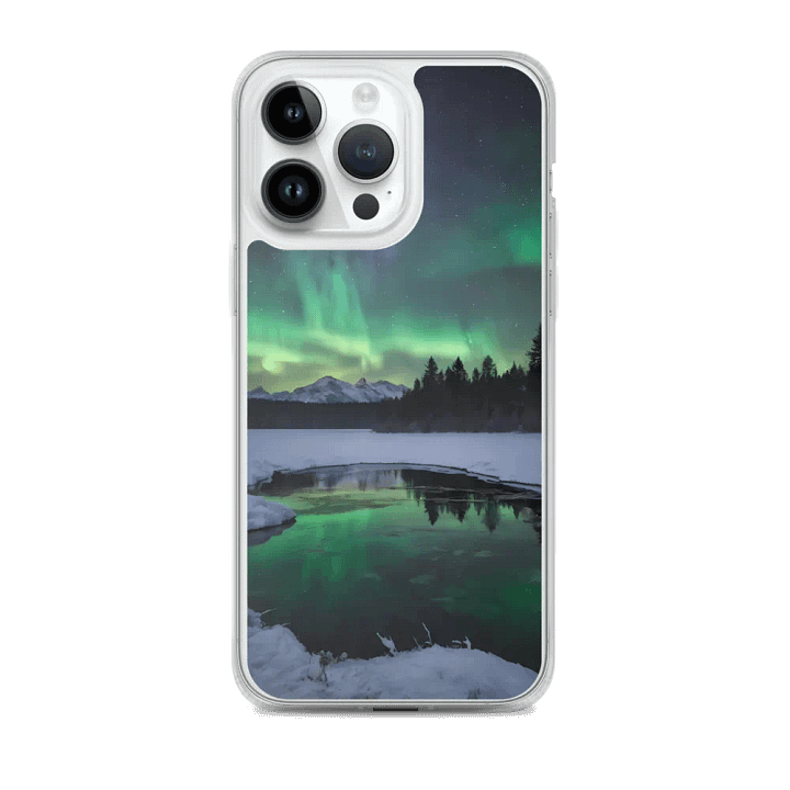 MagSafe® Clear Case for iPhone® – Mystic Lights product image (2)