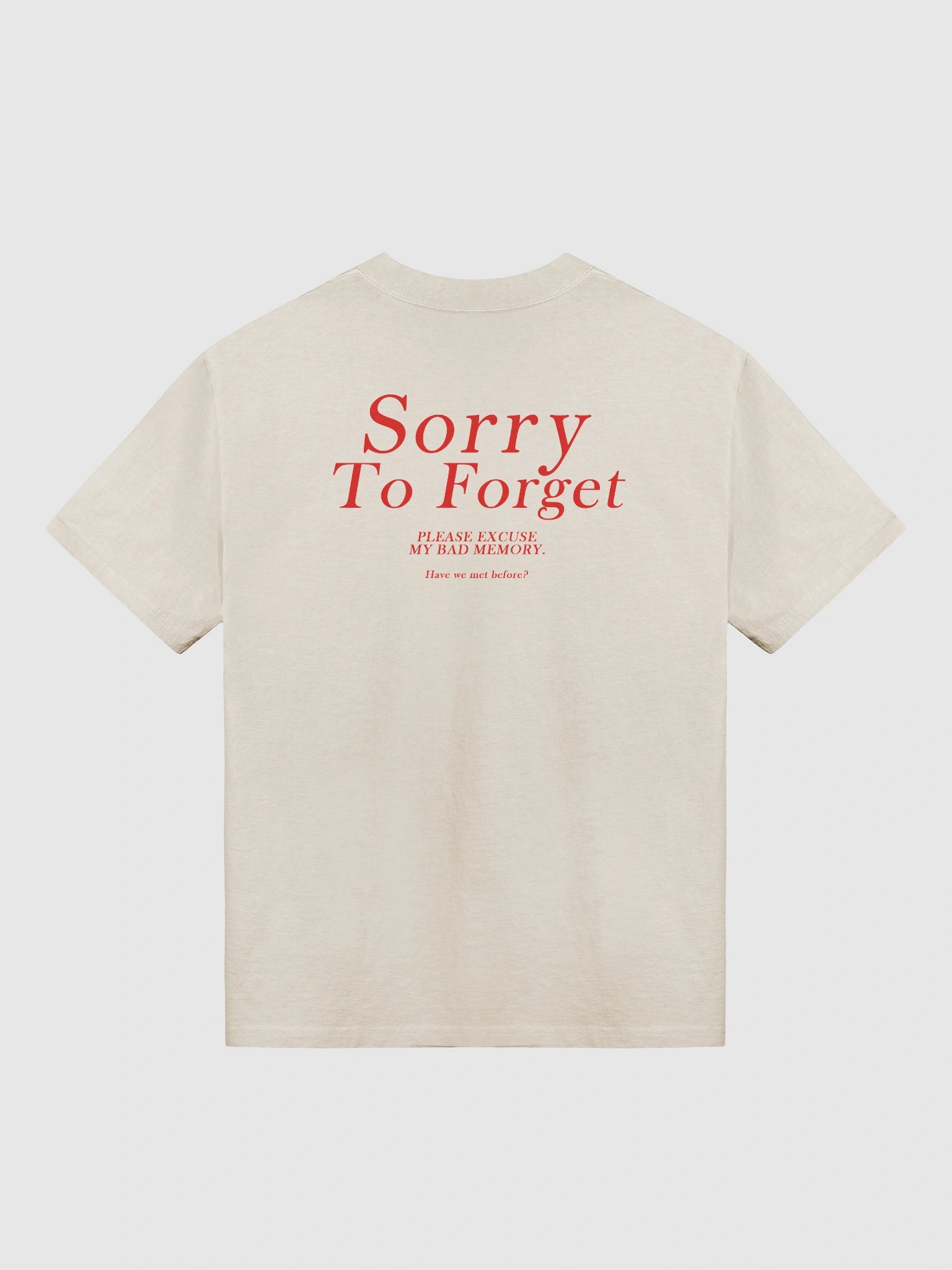 Please excuse my bad memory. product image (1)