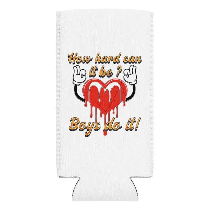 How Hard Can It Be Boys Do It Gesture Heart Can Cooler product image (2)