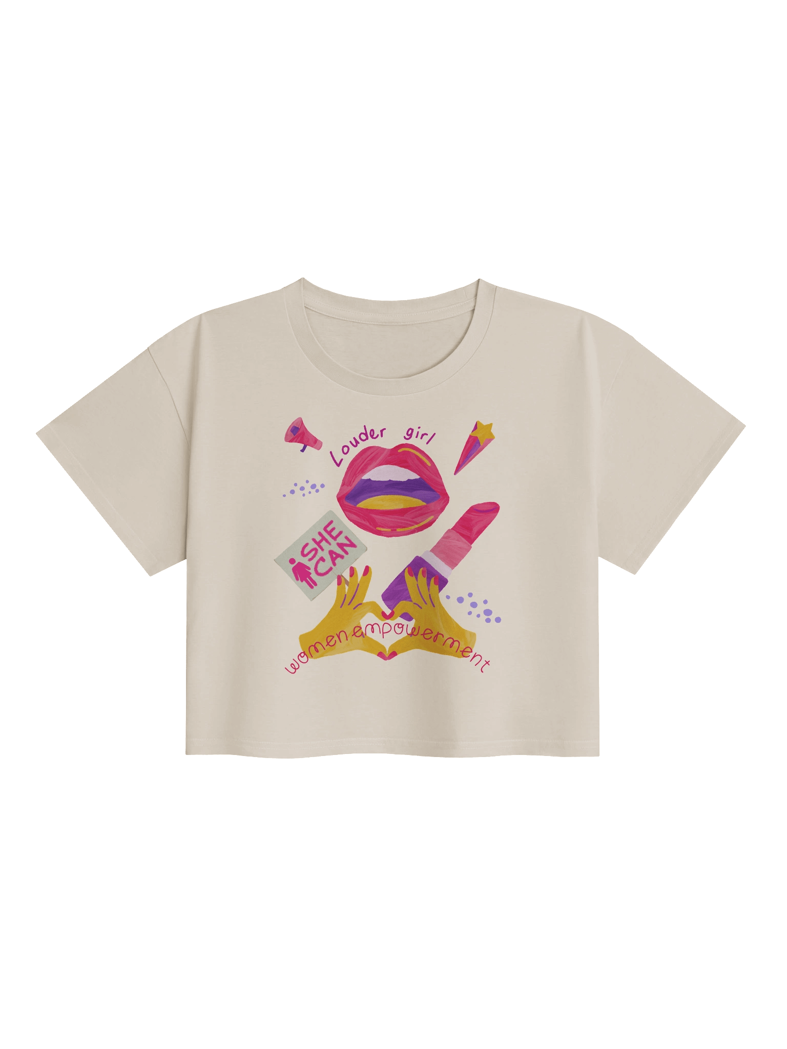 CSH Atelier Co. Women’s Empowerment Crop Top product image (4)