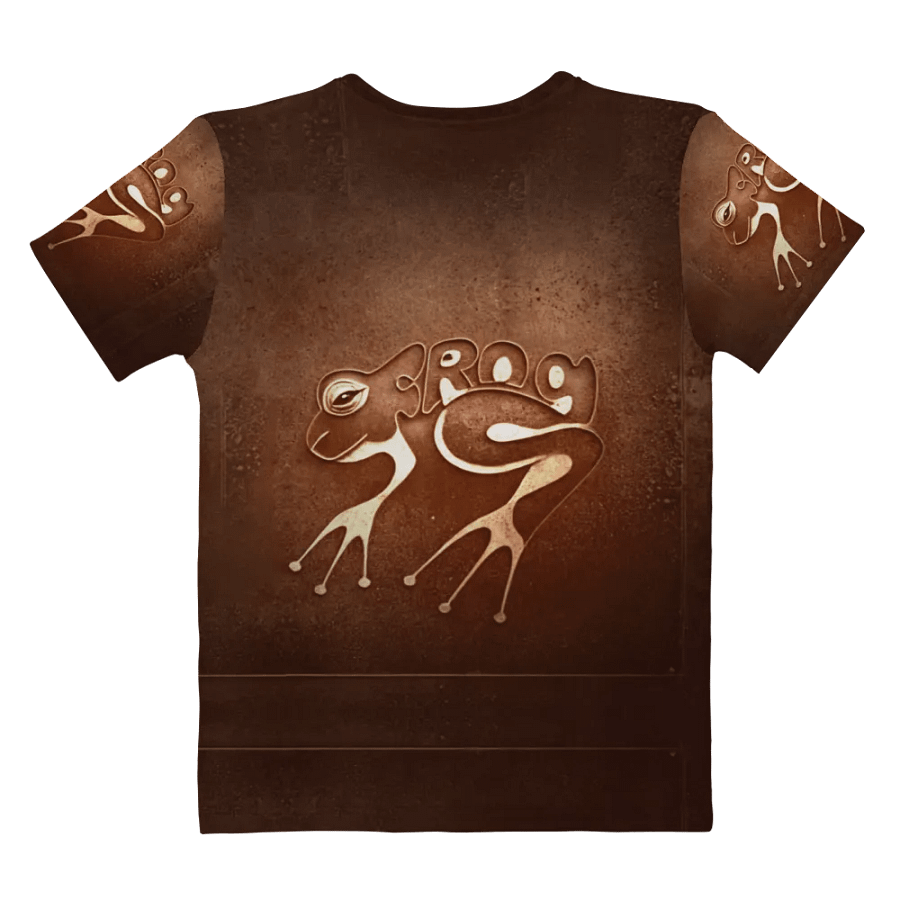 Frog typography t shirt product image (3)