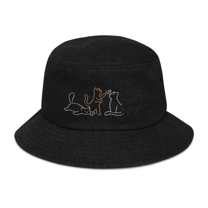 Button Cat Bucket Hat product image (1)