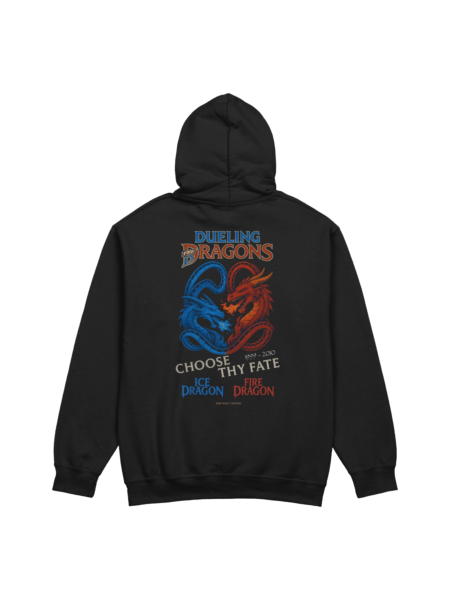 Dueling Dragons Unisex Hoodie product image (11)