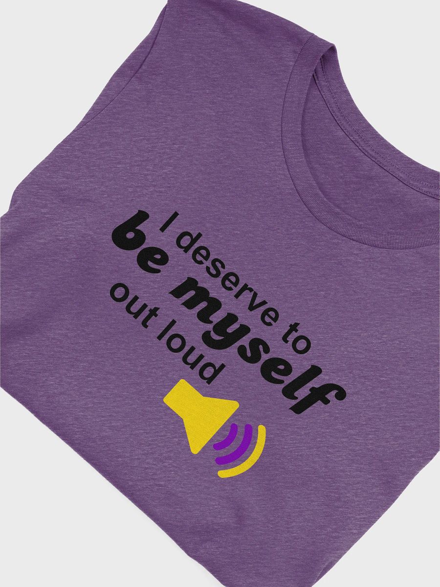 be myself out loud intersex t-shirt product image (5)