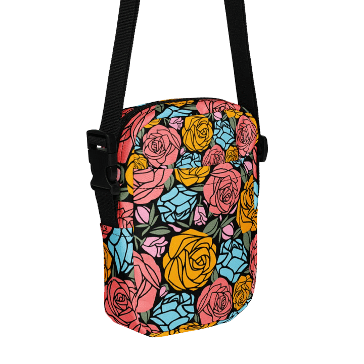 Rose Garden Dreams Crossbody Adventure Bag product image (1)