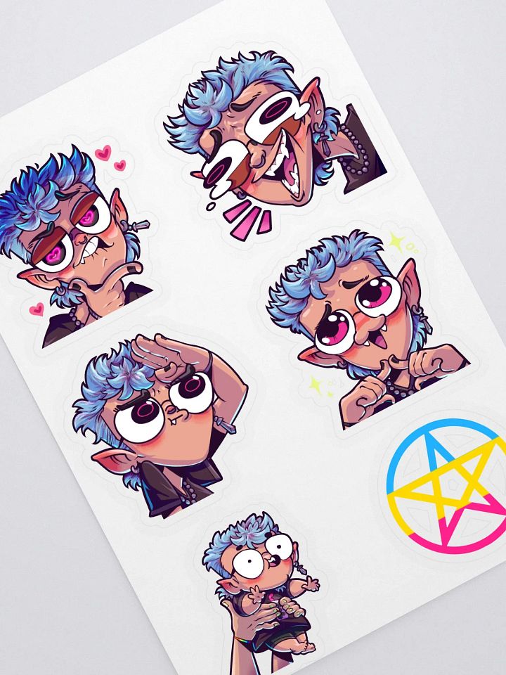 KaiBobaTea Sticker Sheet product image (1)