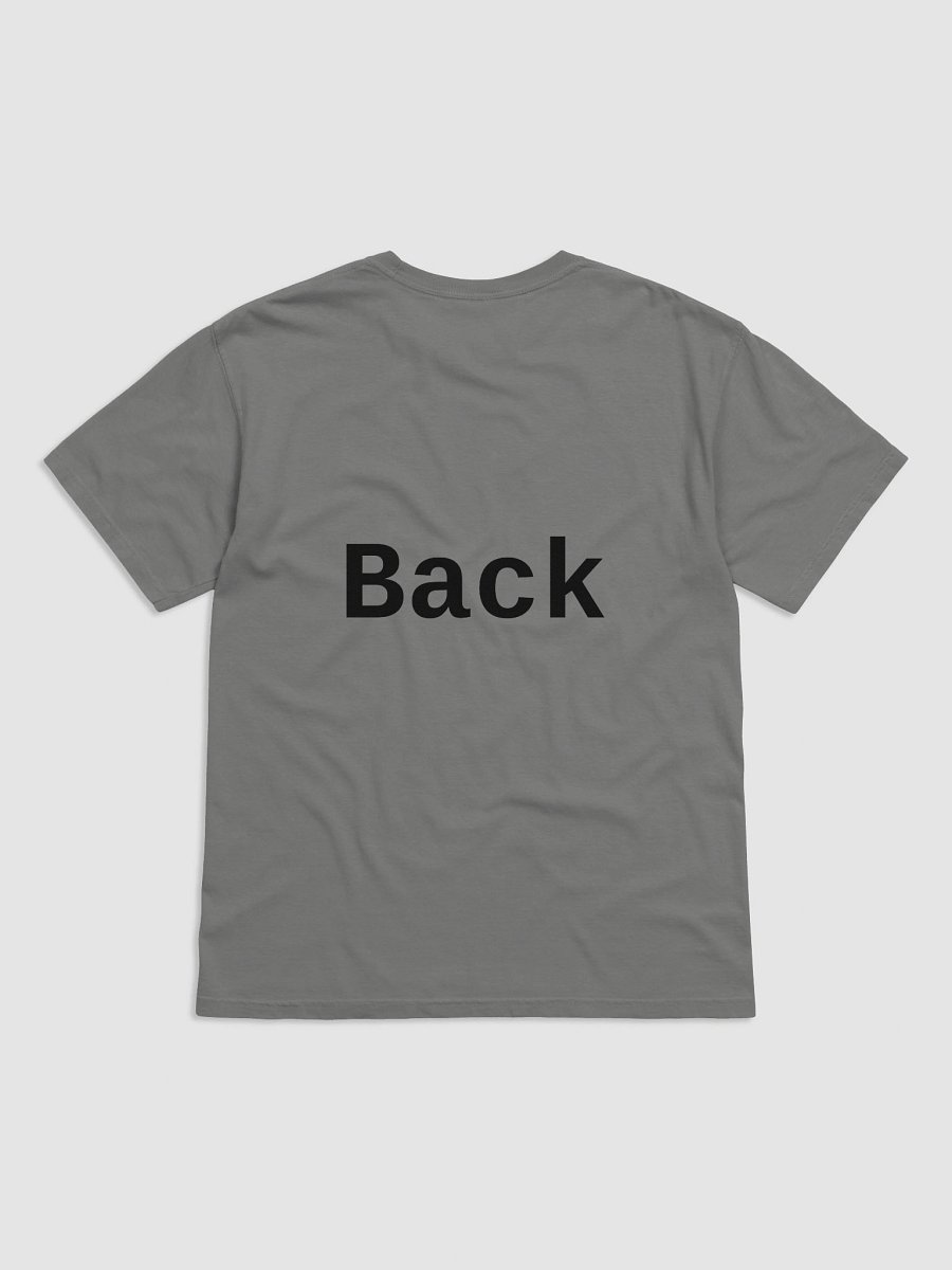 Front Back Heavyweight Tee - Correct - Light Color product image (22)