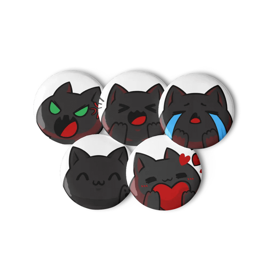 Onyx Emote Assorted Pin Set product image (11)