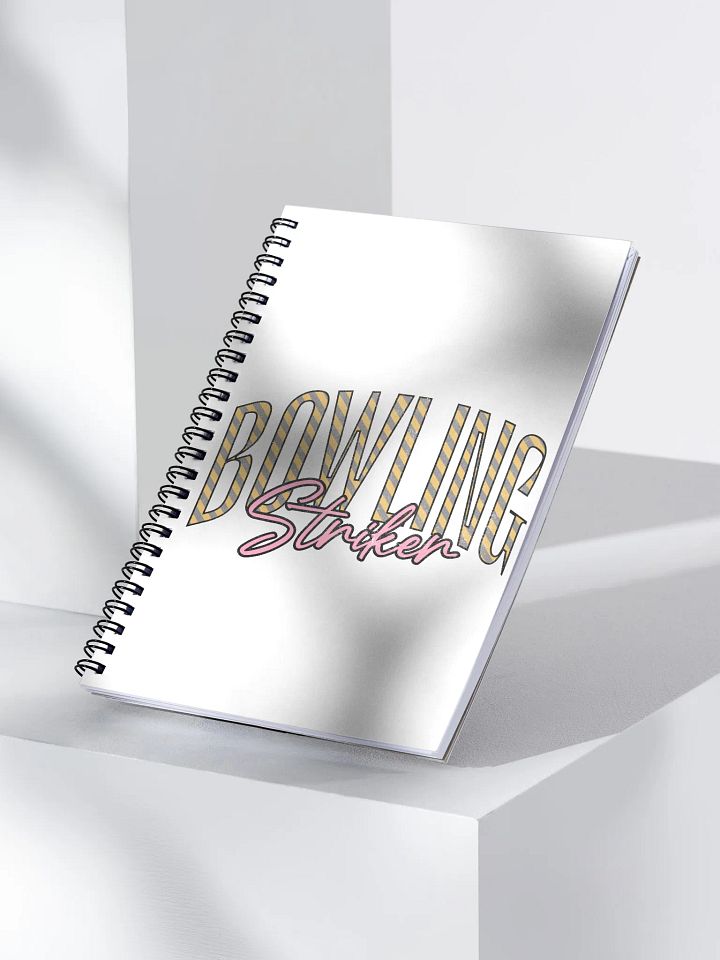 Bowling Striker Spiral Notebook product image (2)