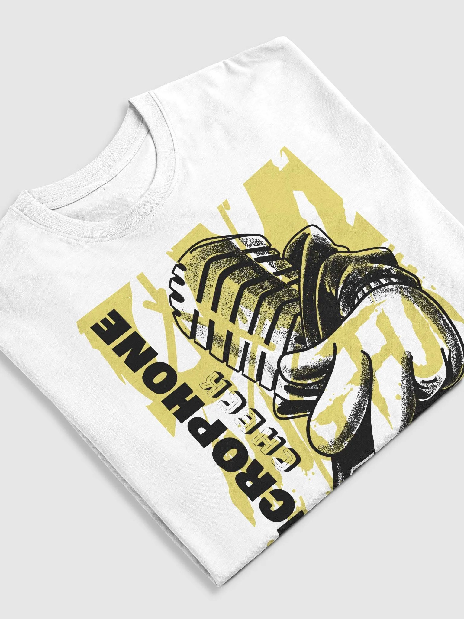 Bold Abstract Japanese-Style Yellow Design product image (17)