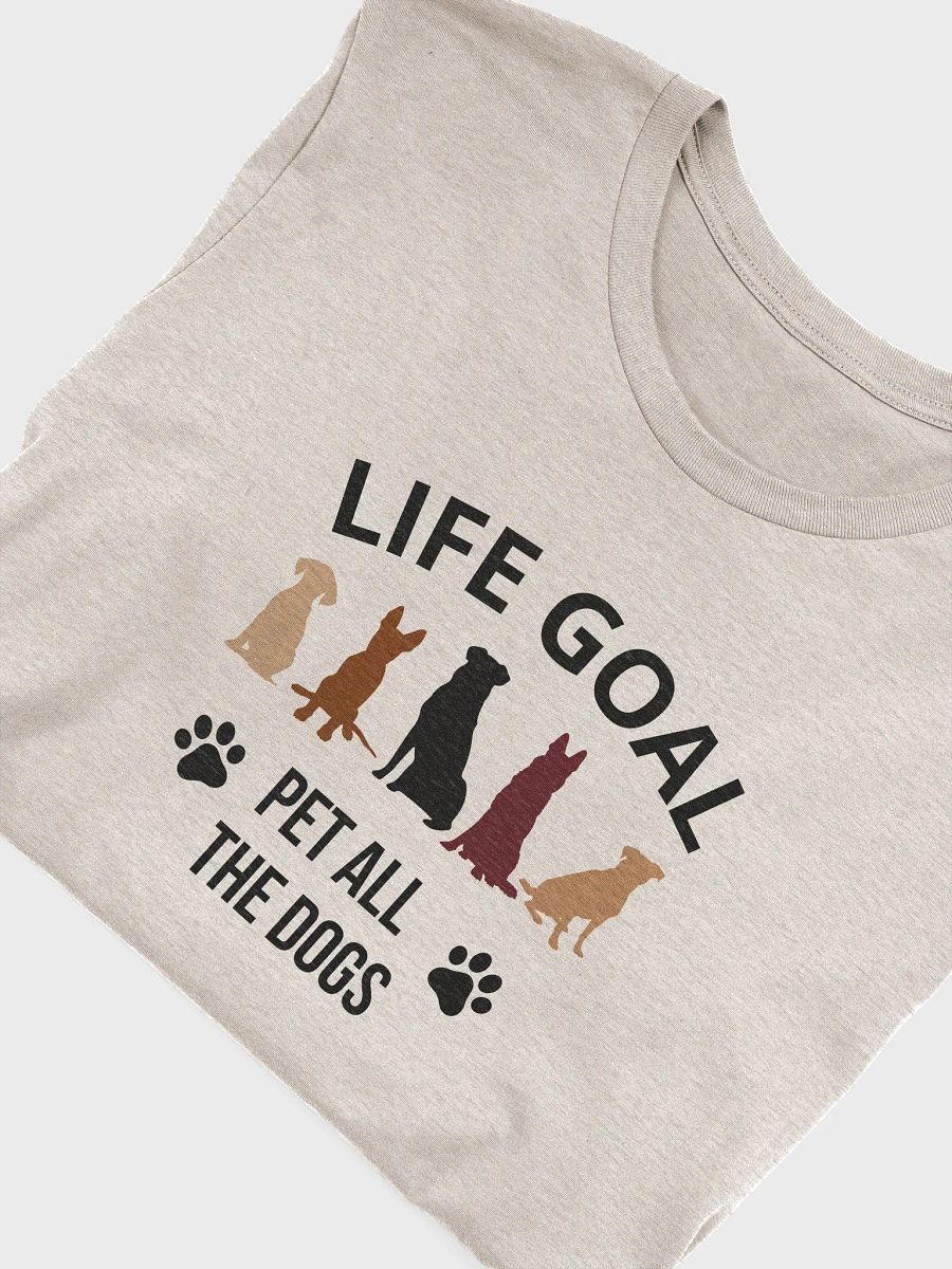 "Life Goal" t-shirt product image (6)