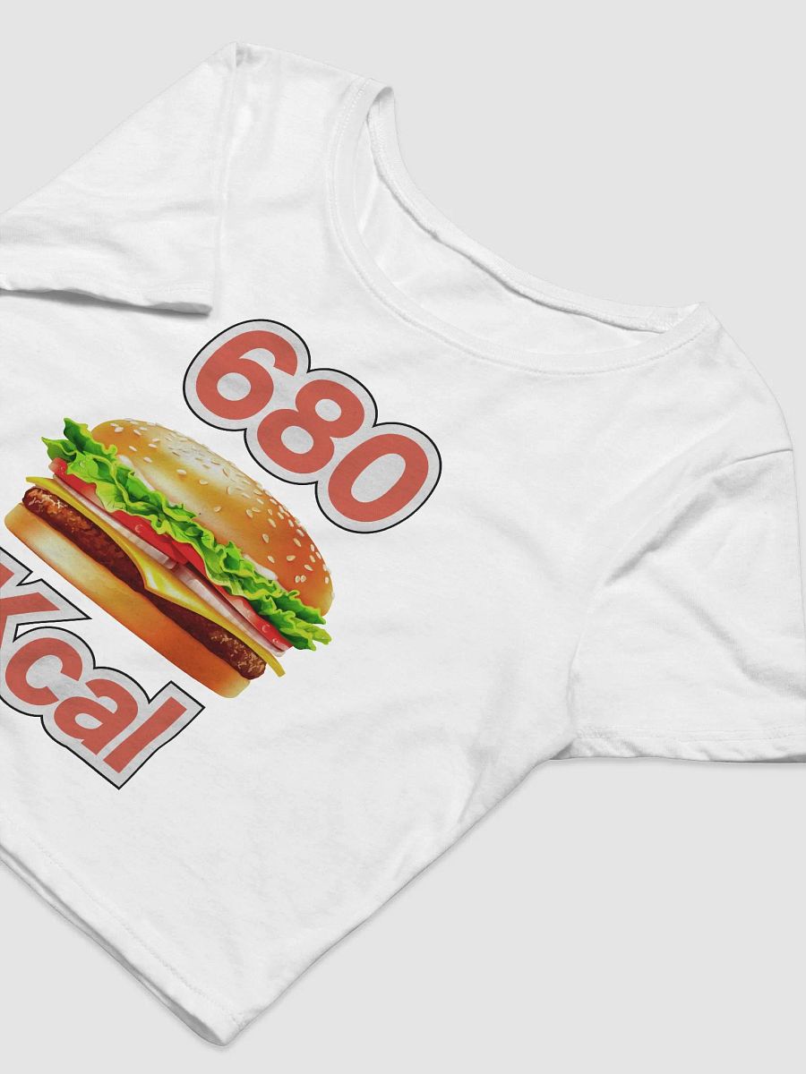 No More Heroes - 680 Kcal cropped t-shirt product image (5)