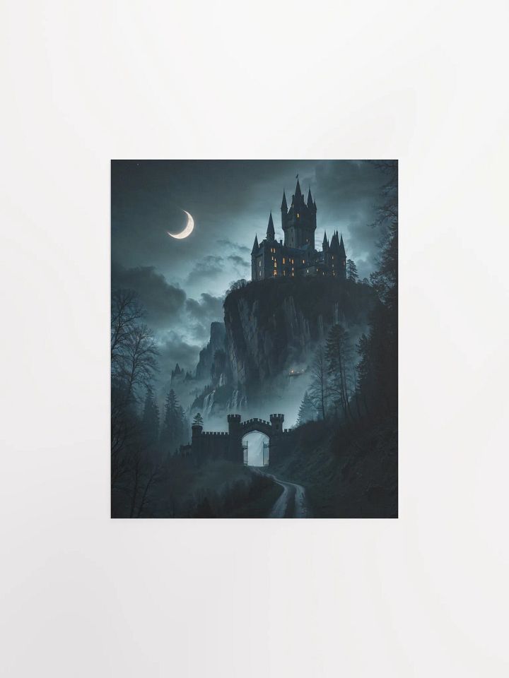 Gothic Moonlit Castle Poster product image (6)