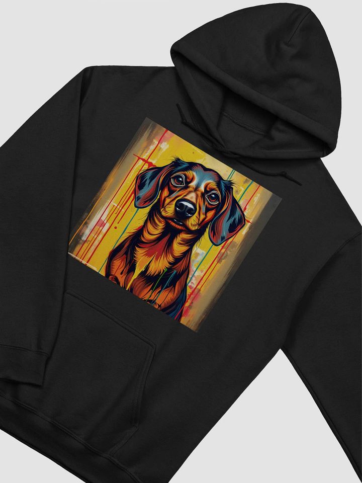 Vibrant Dachshund Dog Pop Art Hoodie product image (2)