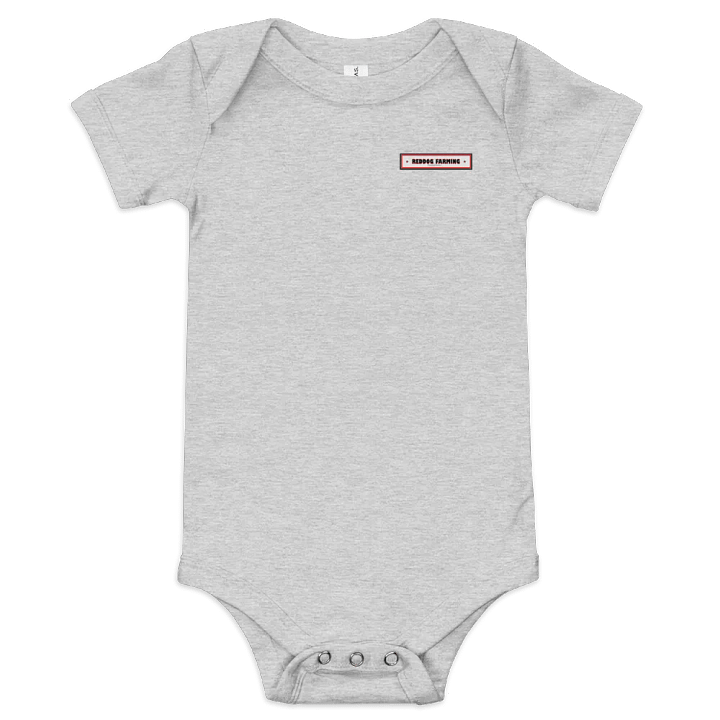 Bella+Canvas Baby Short Sleeve One Piece with reddog logo product image (2)