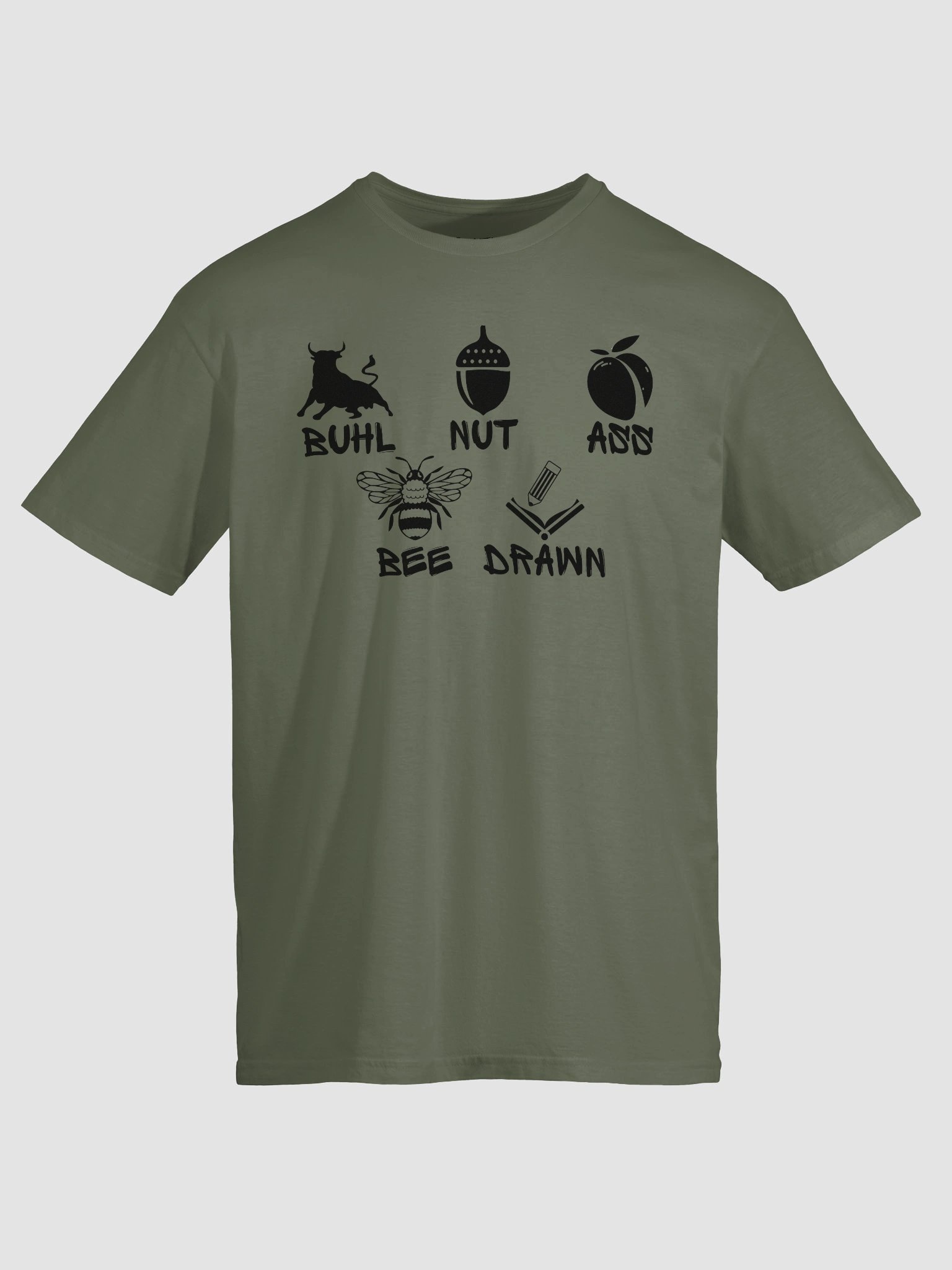 BUHL BEE DRAWN Men's Tee Blk product image (33)