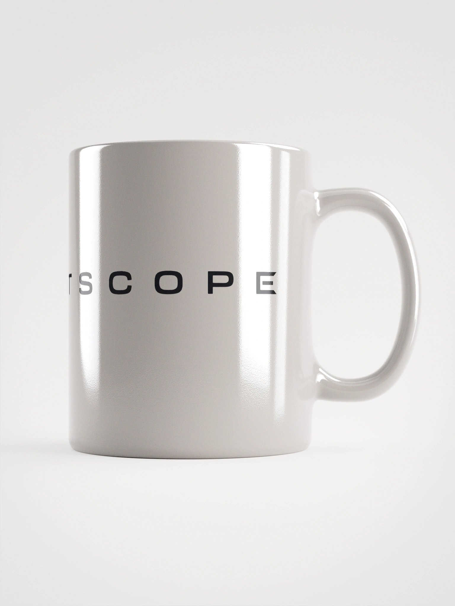 Knightscope Emblem White Glossy Mug product image (5)