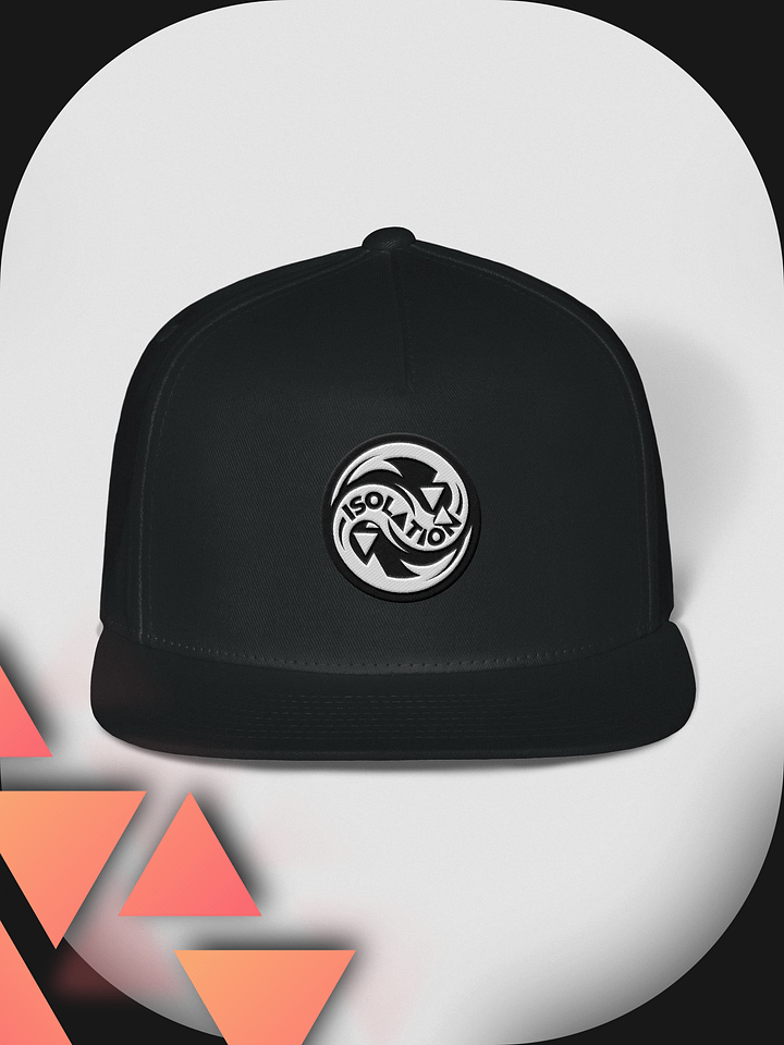 ISOL▲TION — 2024 LOGO — SNAPBACK — WHITE product image (1)