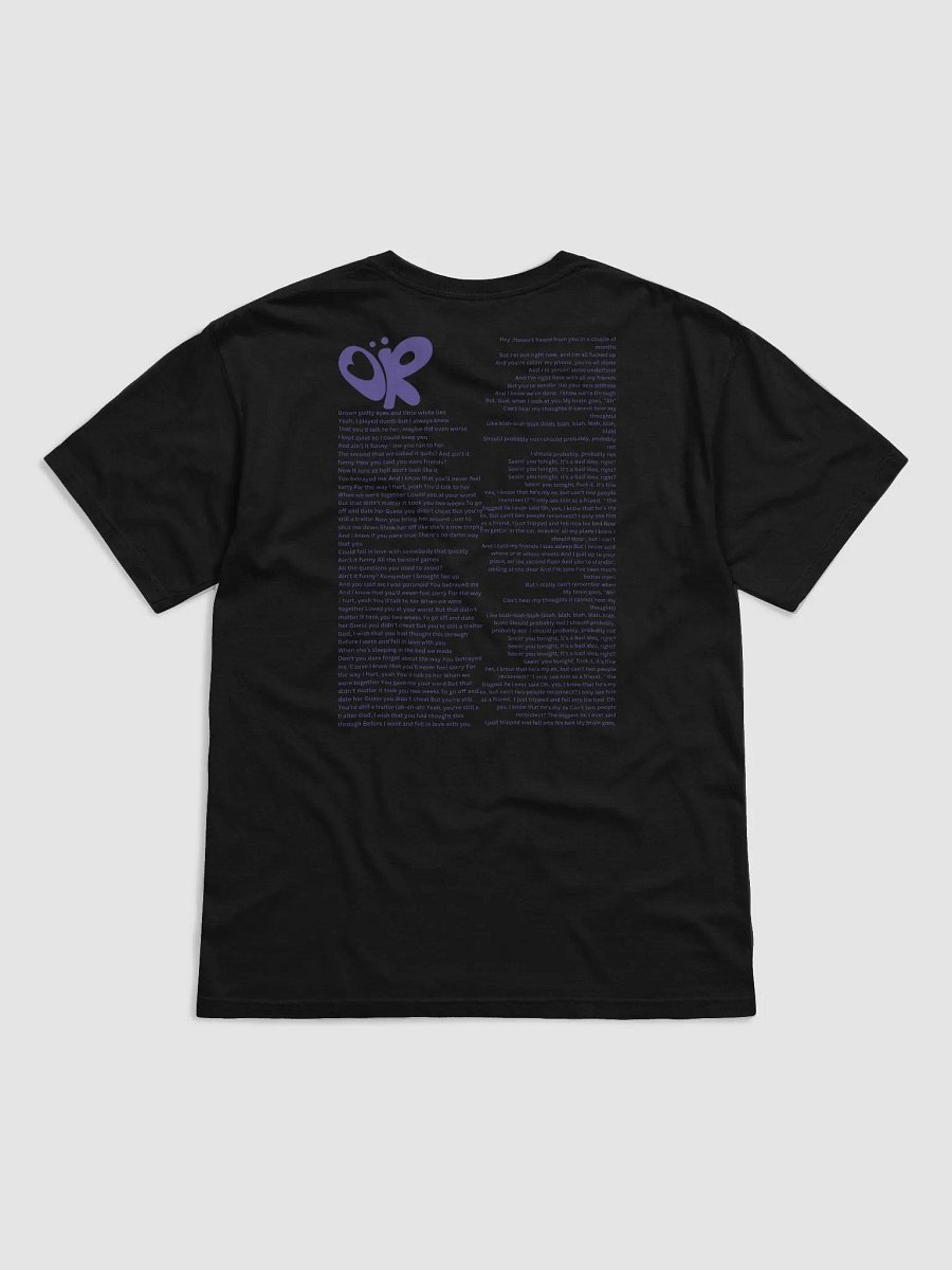 GUTS TOUR LYRIC SHIRT TRAITOR X BAD IDEA RIGHT? product image (3)