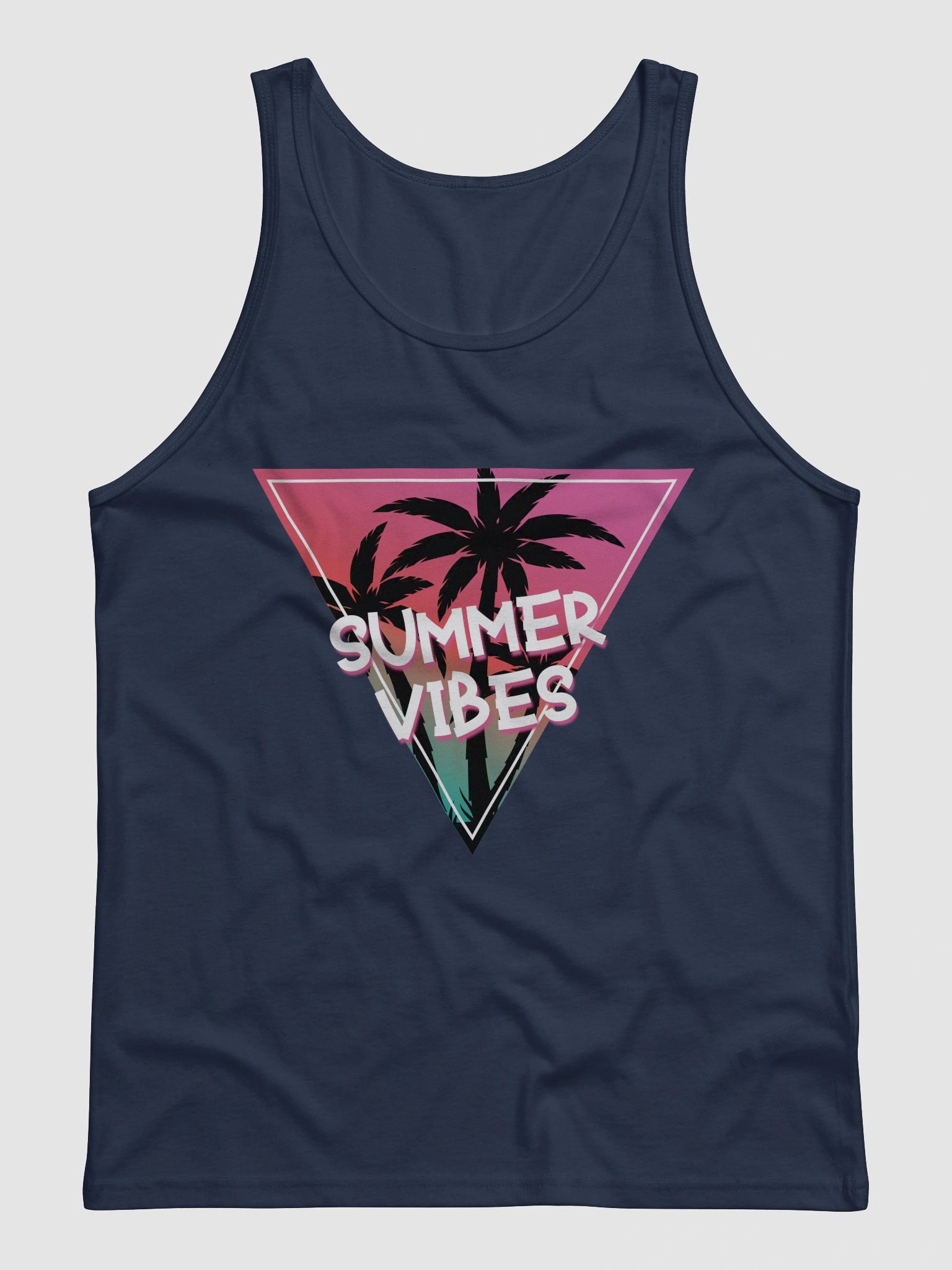 Summer Vibes Palm Tank product image (2)