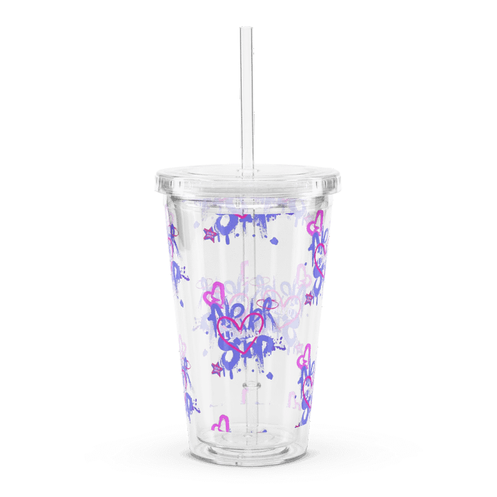 Never Stop Loving Clear Tumbler product image (1)