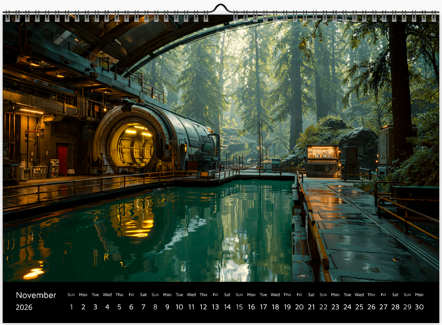 Ambient Outpost Calendar 2026 product image (12)