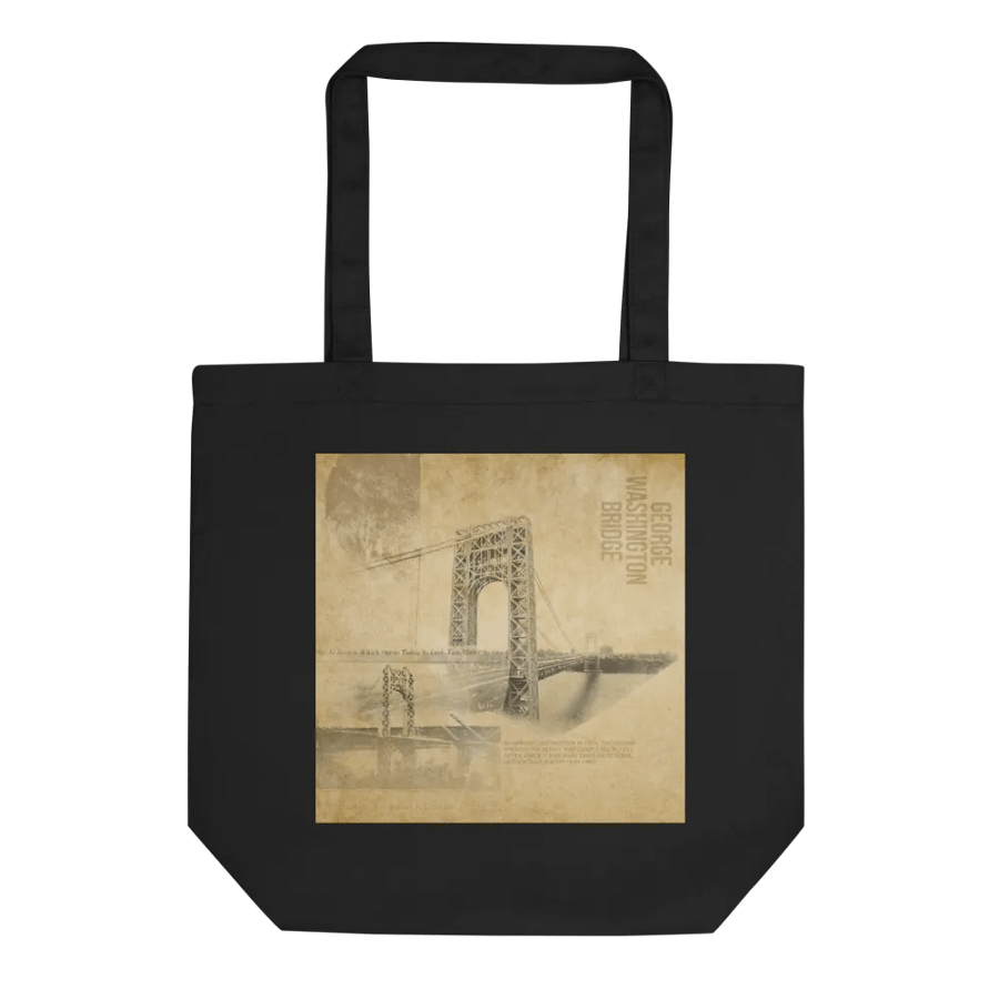 Black G Washington Tote Bag product image (1)