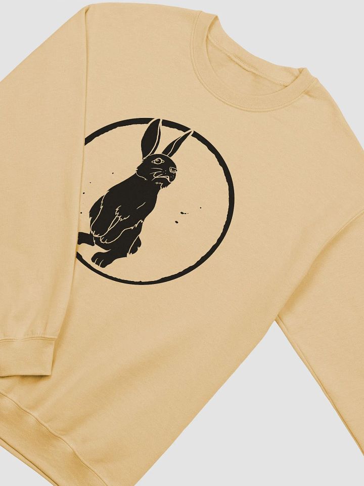 Crewneck Sweatshirt - HARE 0001 - BLACK product image (2)