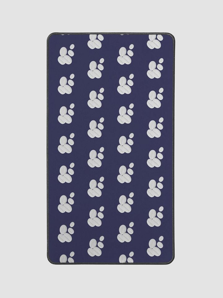 Dark Blue They Are Coffee Beans I Swear! Desk Mat product image (2)