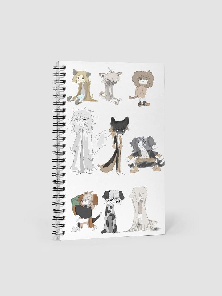 365!! daily character dictionary dog note book product image (1)
