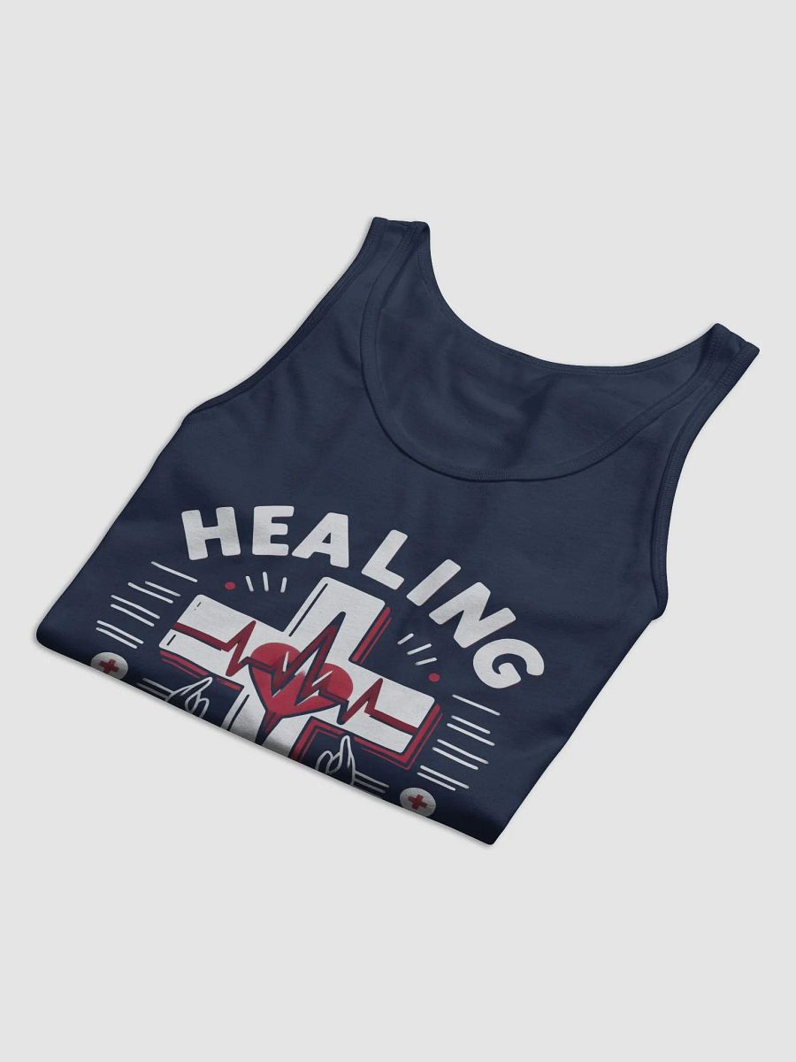 Medical Healing cross Heartbeat Tank product image (16)