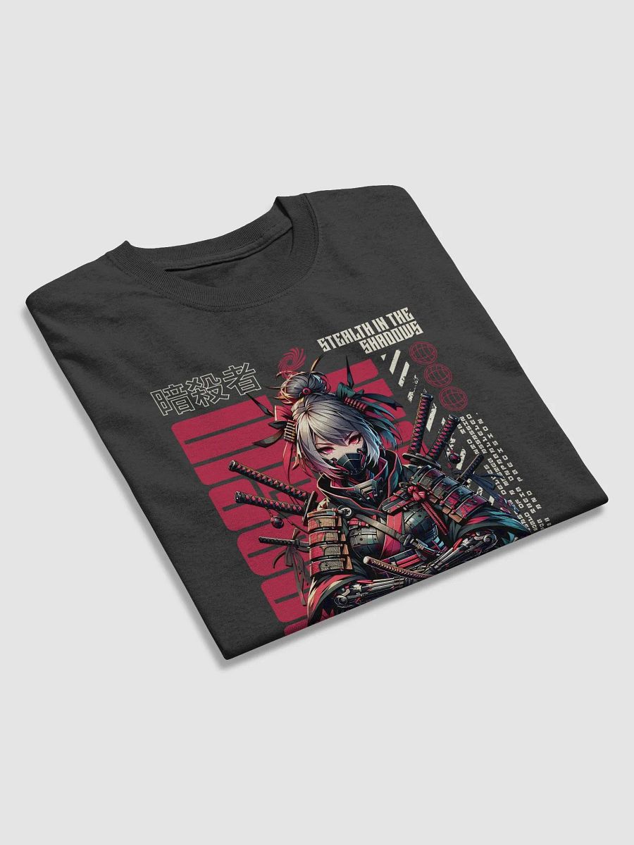 Shadow Hunter: Futuristic Samurai Gaming T-Shirt product image (3)