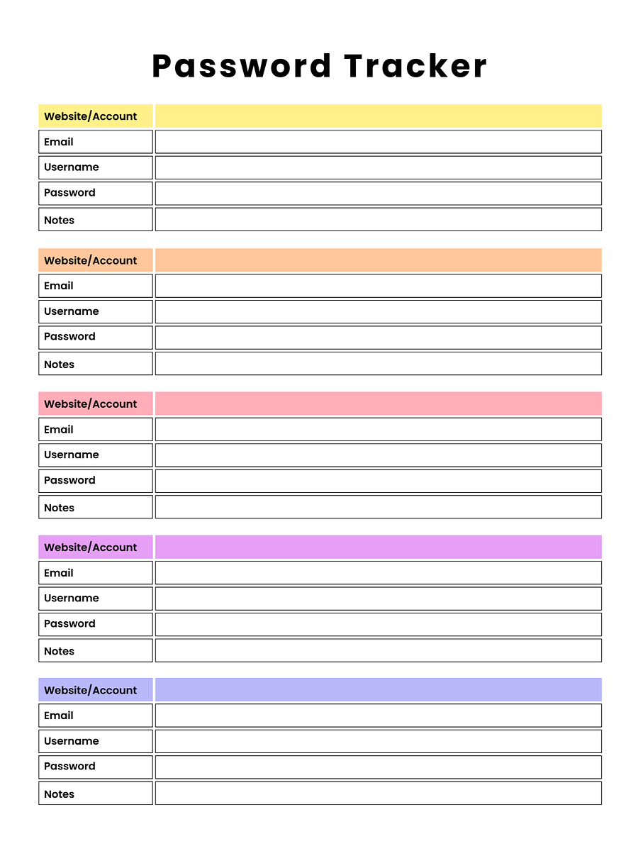 2025 Monthly Planner, 20 pages, Pink,blue floral design product image (6)