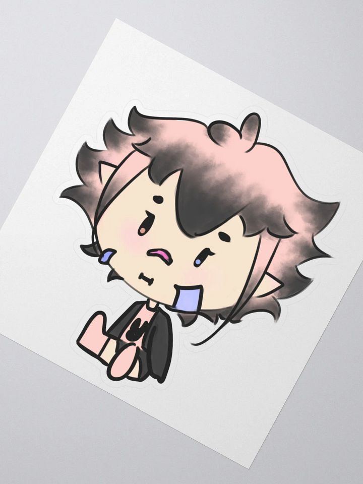 Head Empty Chibi sticker product image (2)