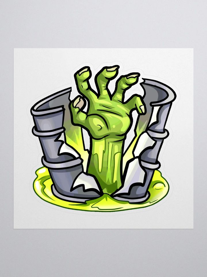 x9 Month Sub Badge Kiss Cut Sticker product image (1)