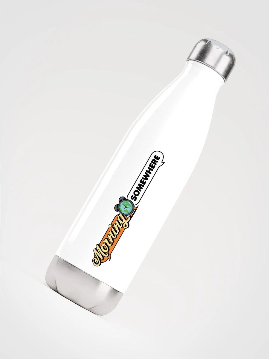 Morning Somewhere SIDE WAYS Stainless Steel Water Bottle product image (4)