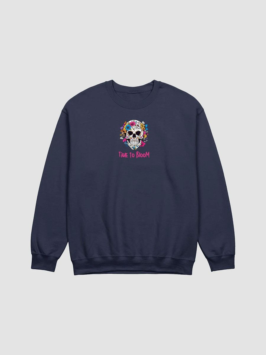 Blossoming Skull Crewneck Sweatshirt product image (8)