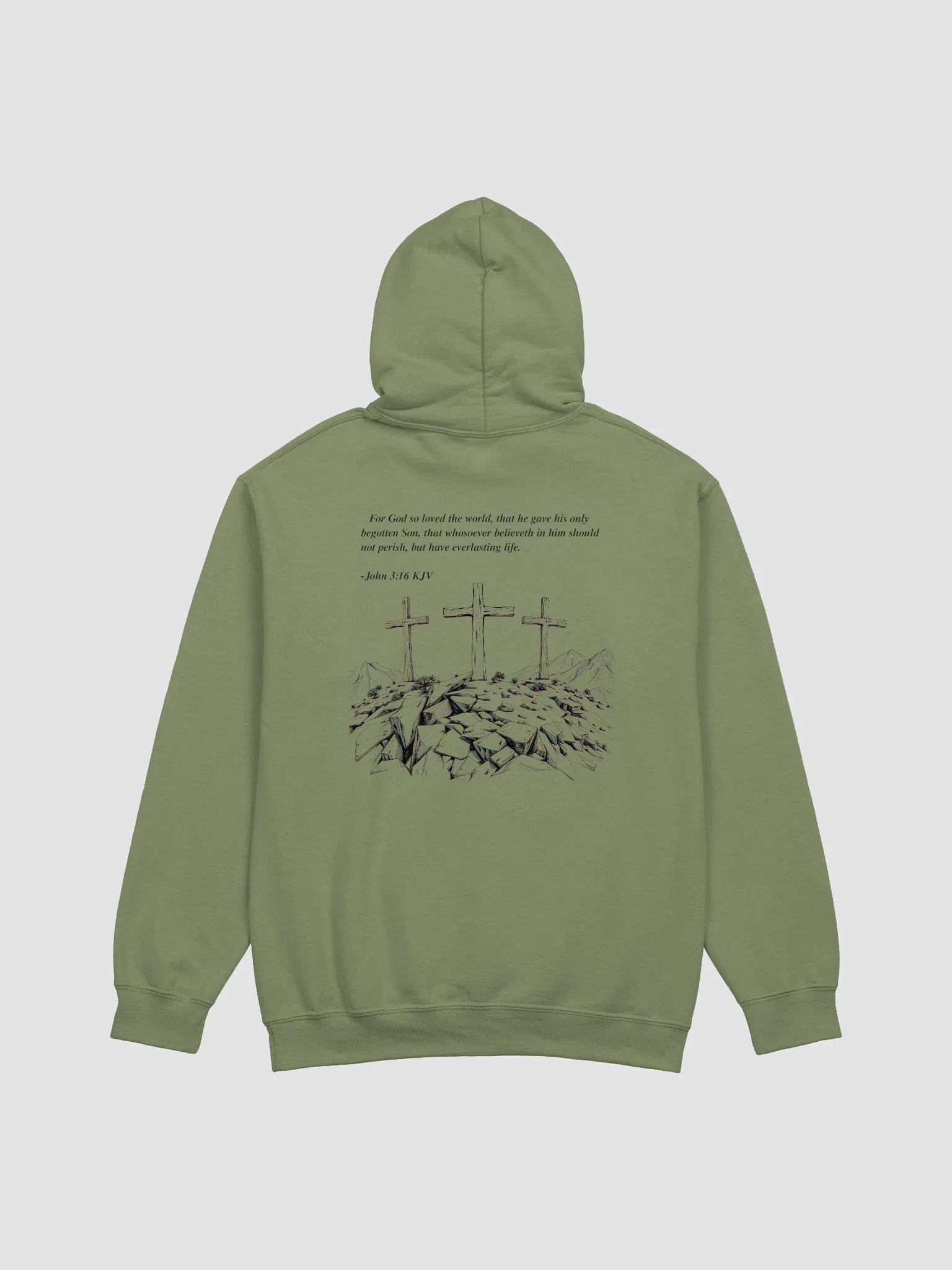 Gildan Classic Hoodie-John3:16-B product image (1)