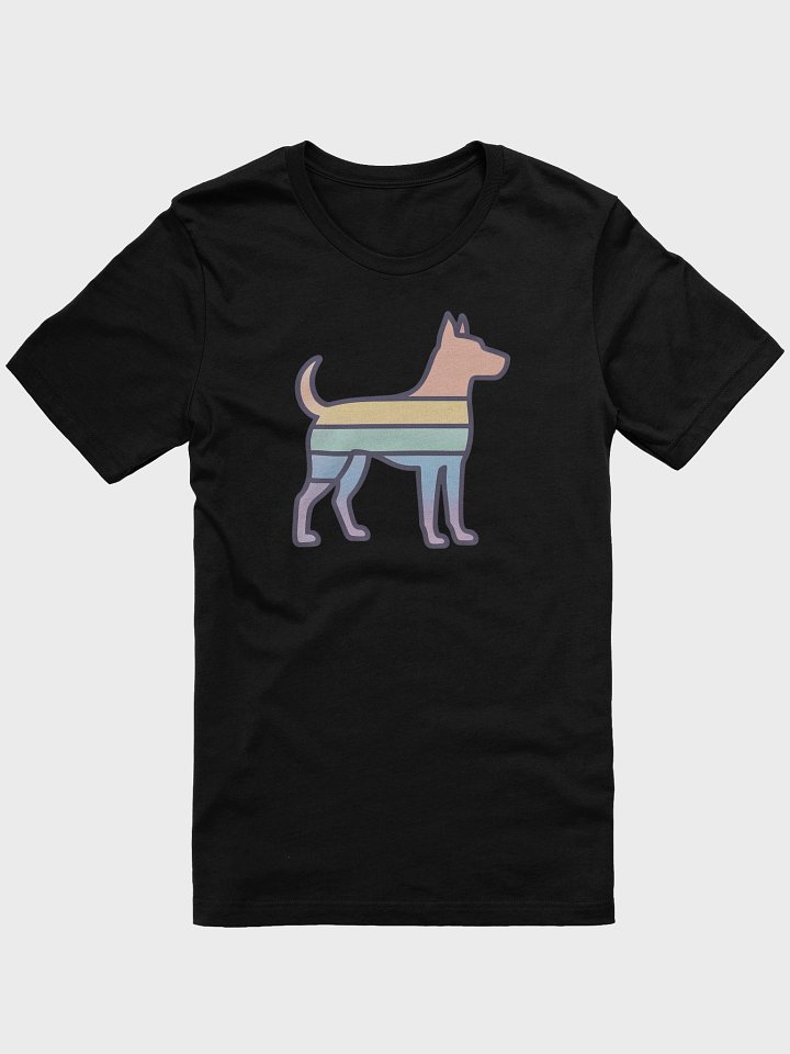 Rainbow Dog Silhouette T-Shirt product image (1)