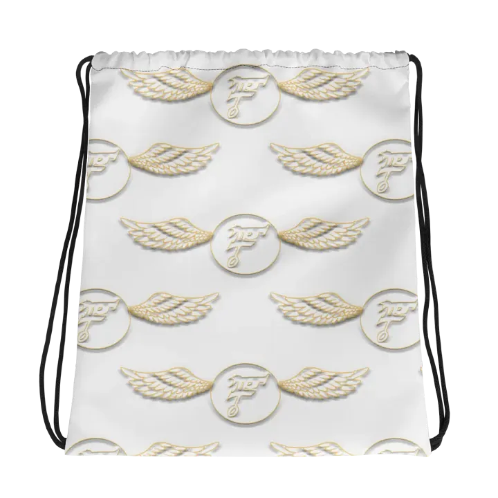 Winged Emblem Drawstring Bag product image (1)