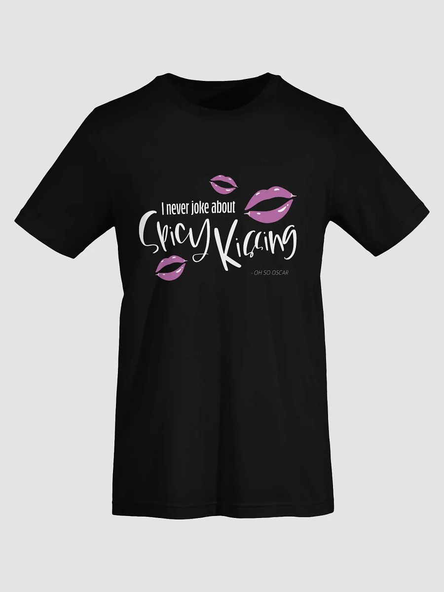 I Never Joke About Spicy Kissing Short Sleeved T-Shirt (Dark Colours) product image (7)