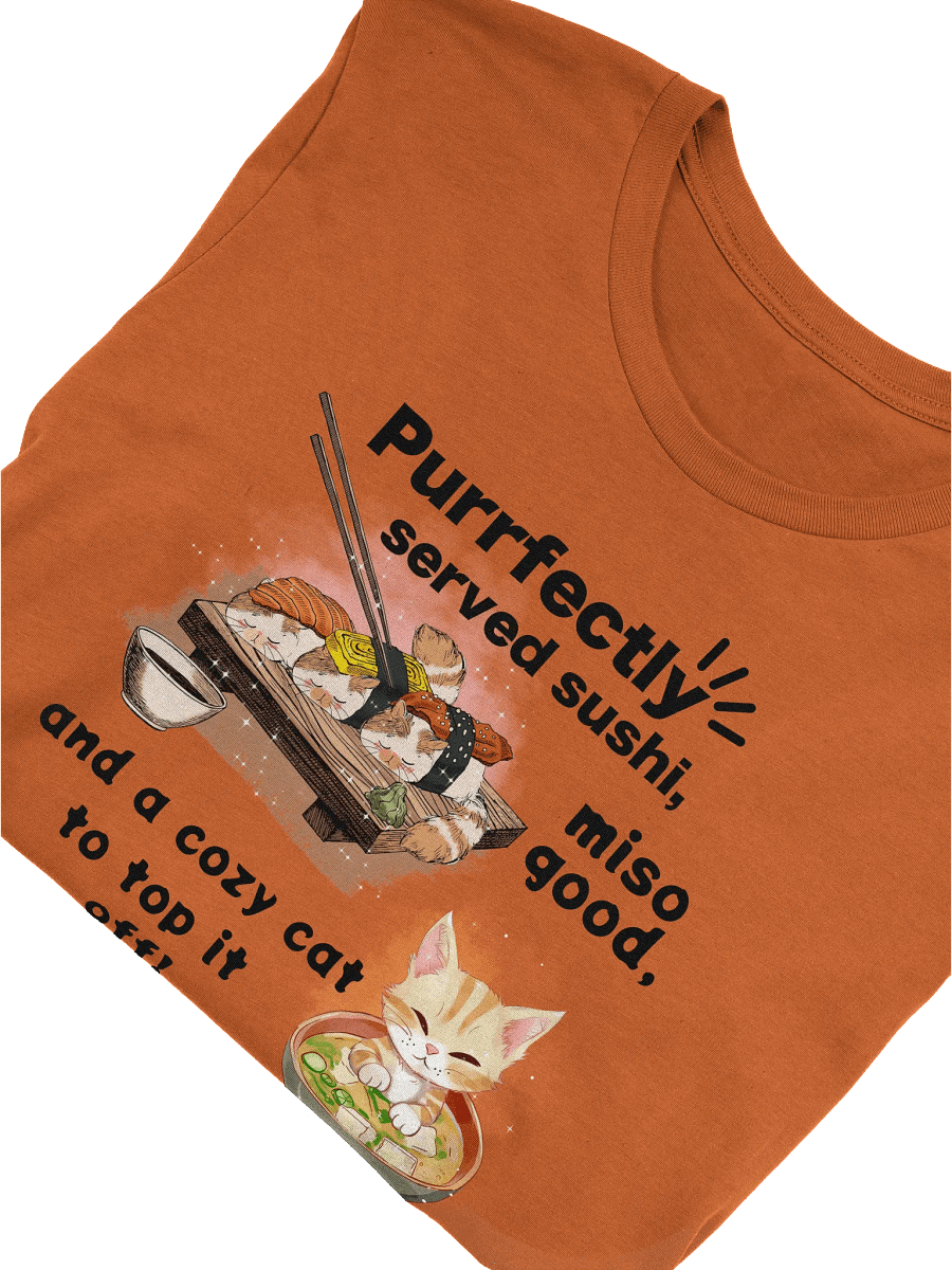Sushi and Miso Cats Tee product image (10)