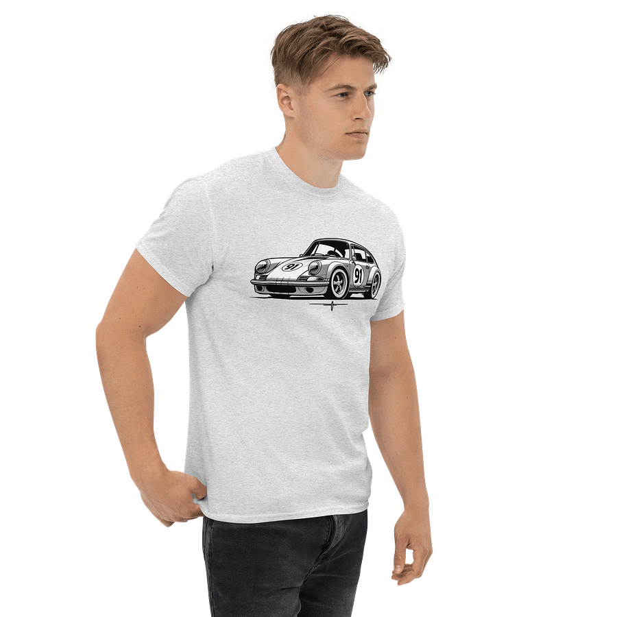 Retro Race Car Porsche 911 T-Shirt product image (73)