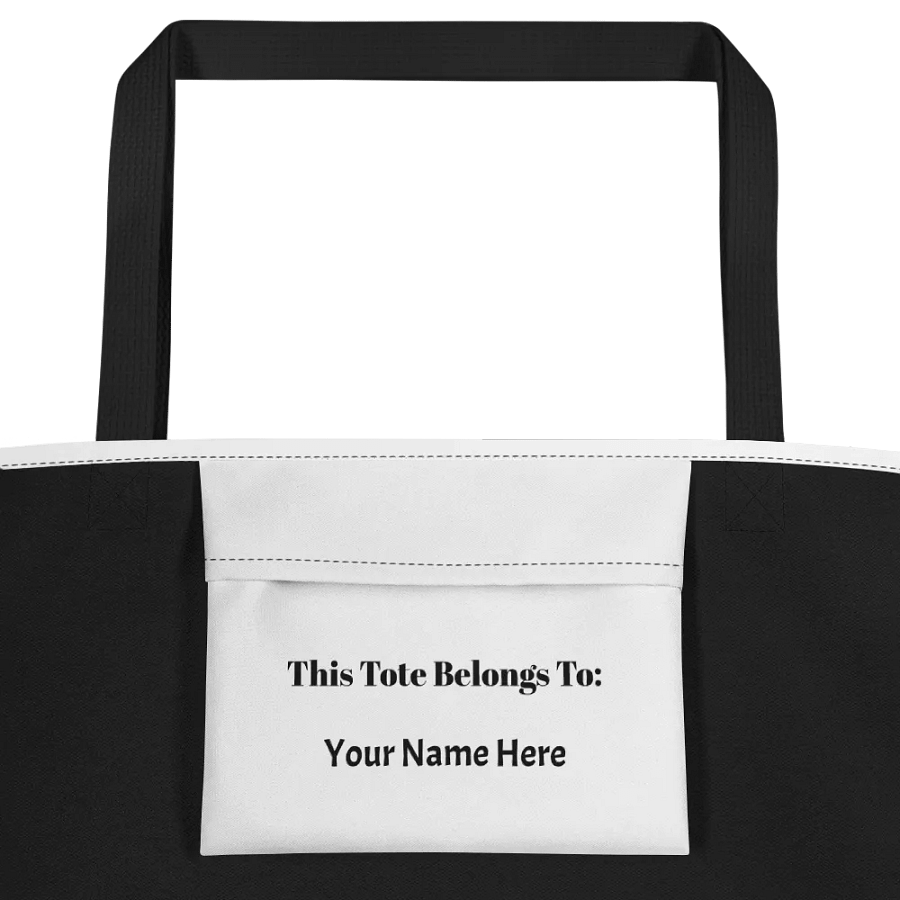Personalized Trappers Lodge Shopping Tote - Template product image (7)