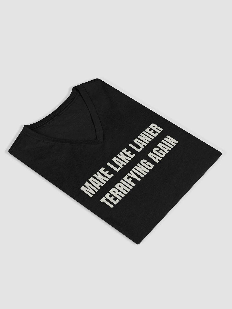 Make Lake Lanier Terrifying Again Ladies V-Neck Shirt product image (9)