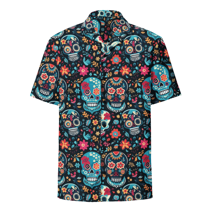 Sugar Skull Pattern-Seamless Cinco De Mayo Design product image (1)